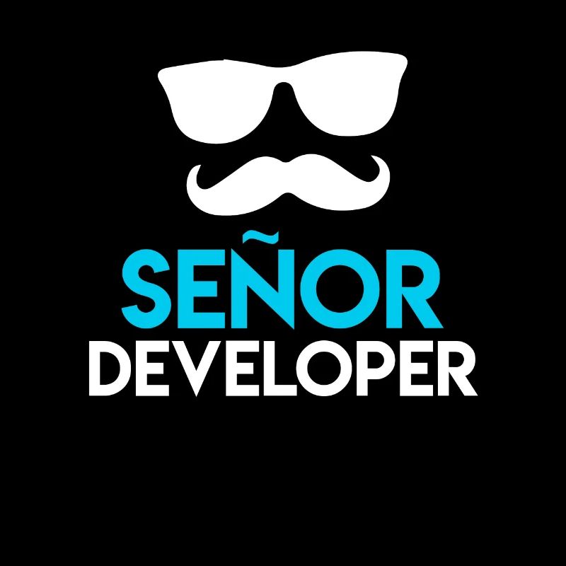 Senor Developer Informatiker Nerd Entwickler