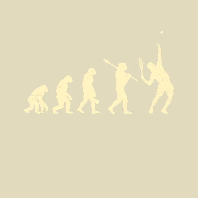 Tennis Monkey Human Evolution Serve Tennis Game