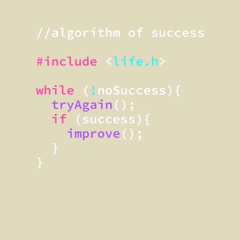 Algorithmus Erfolg Programmierer Programmcode
