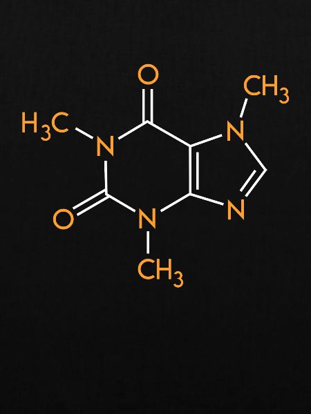 Kaffeetrinker Koffein Strukturformel Kaffee
