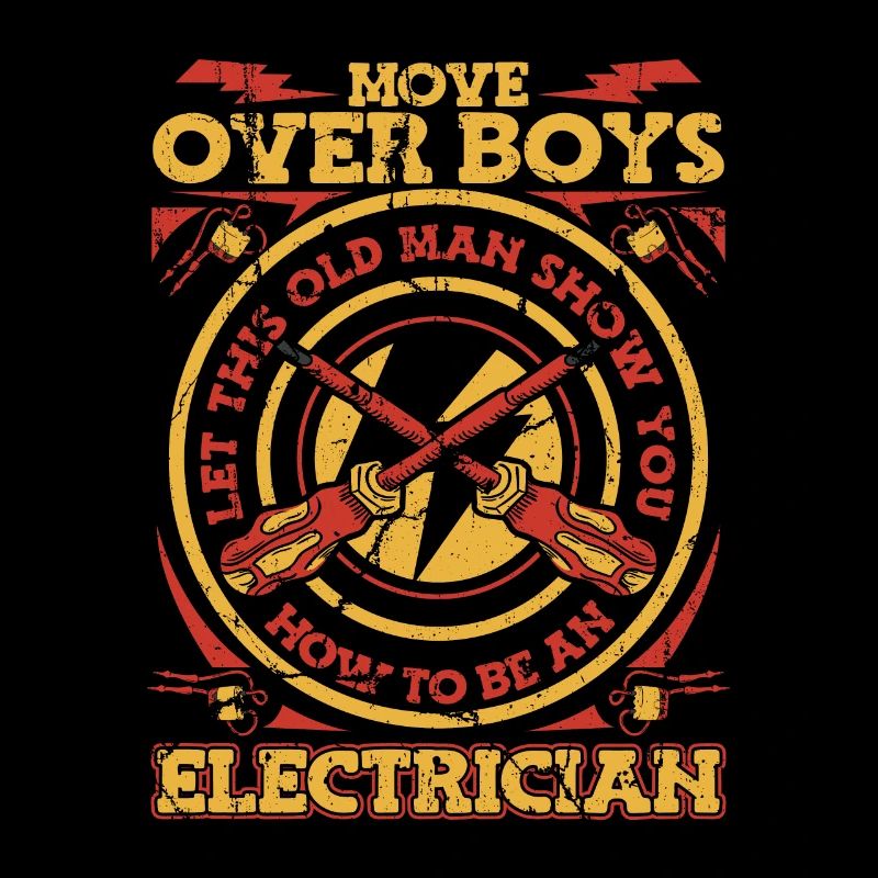 Electrician Electronics Technician Craftsman Profession Saying