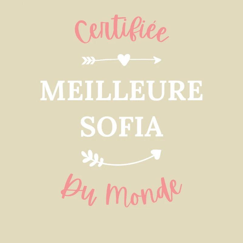 Certifiée meilleure sofia du monde