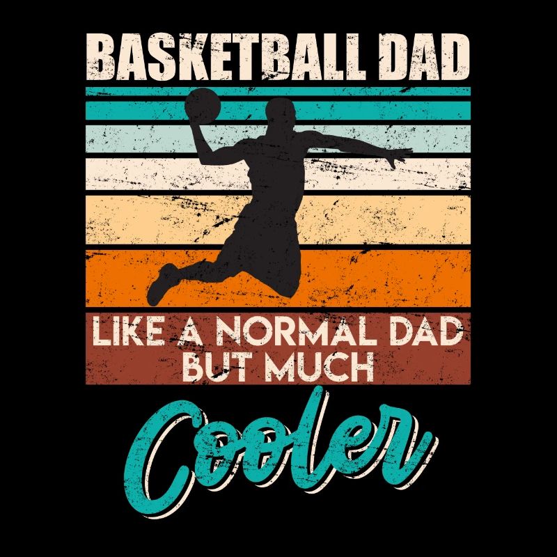 Basket-ball papa comme papa normal juste beaucoup plus cool