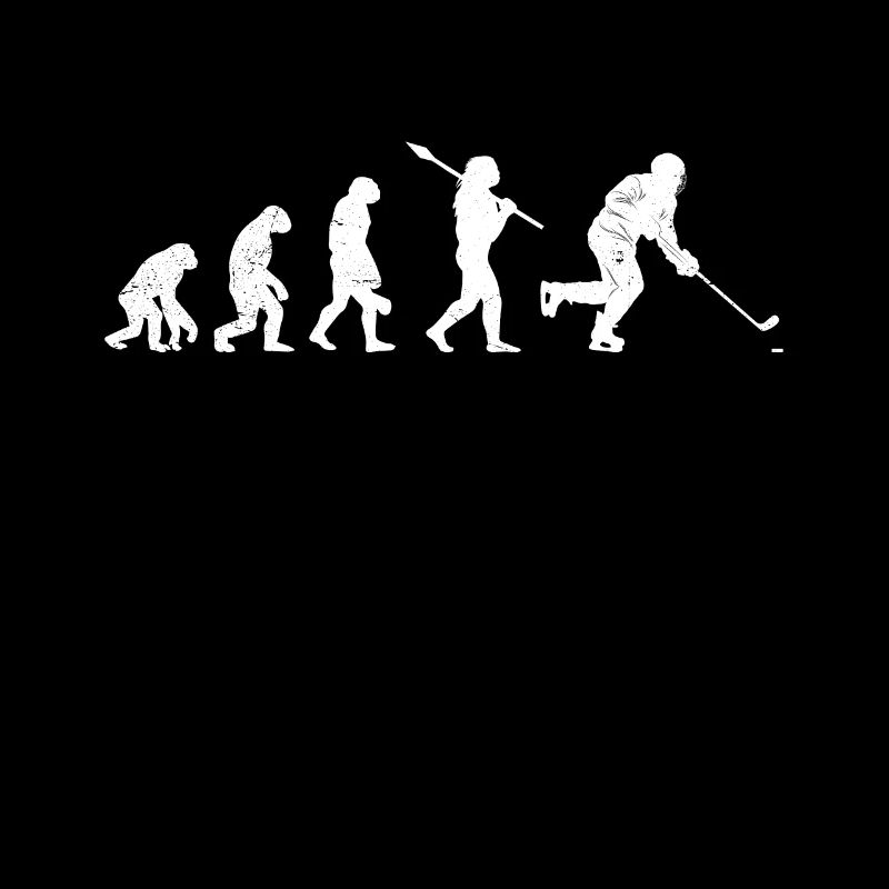 Eishockey Spieler Evolution
