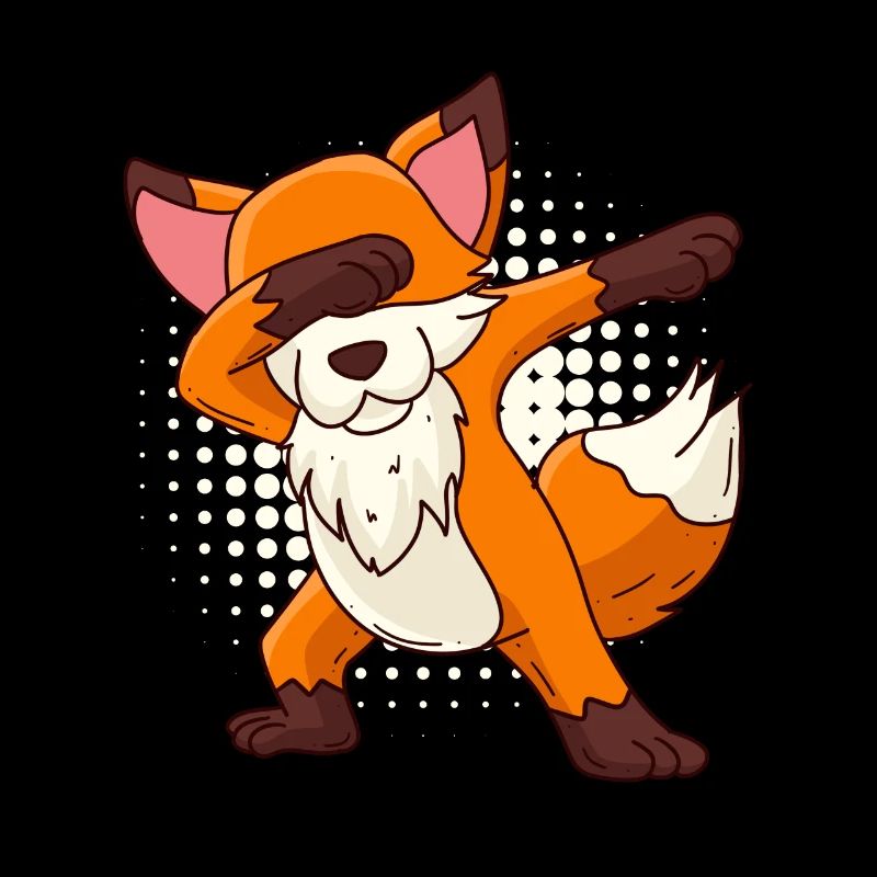 Dabbing Fuchs Kinder