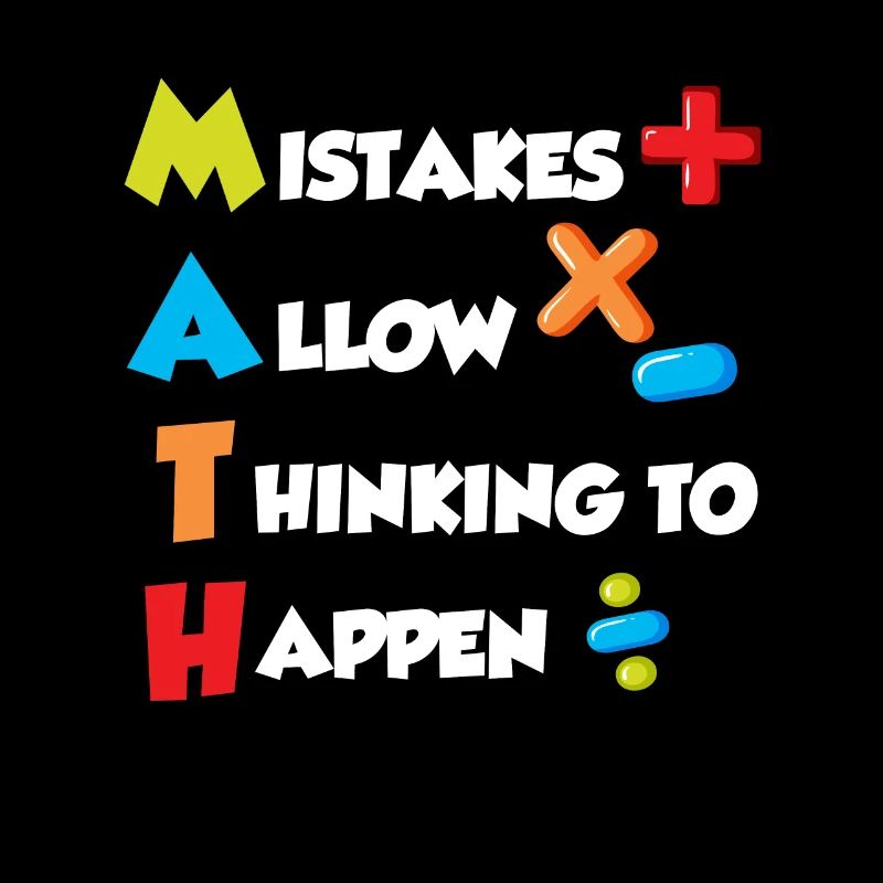 Mistakes allow Thinking to happen Mathematics