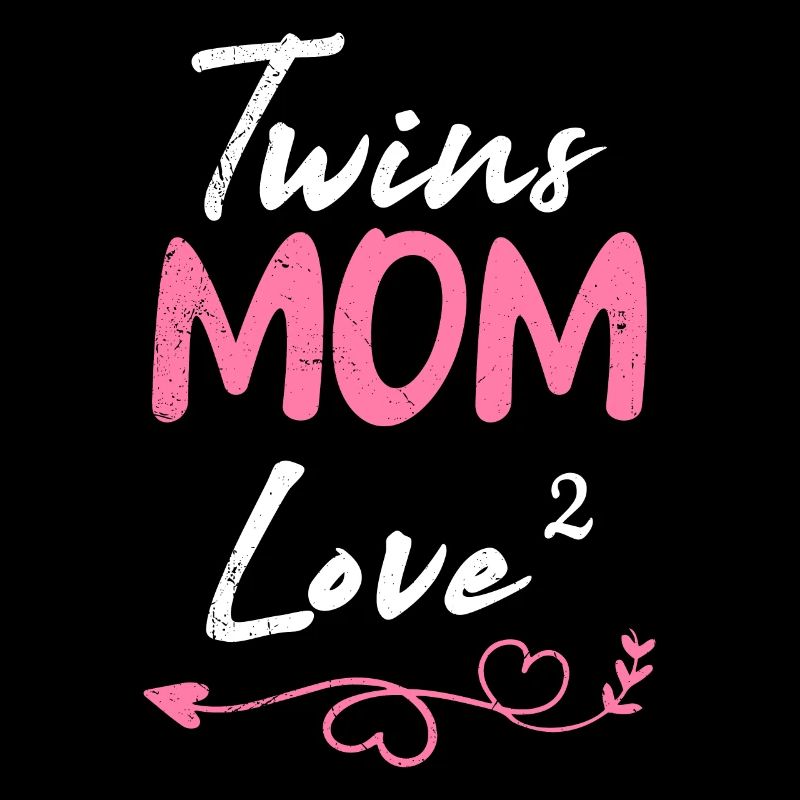 Zwillinge Baby Liebe hoch 2 Mutter werden Mama