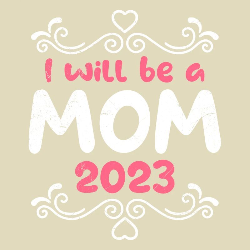 Mama 2023 Ich werde Mutter Mädchen Mama