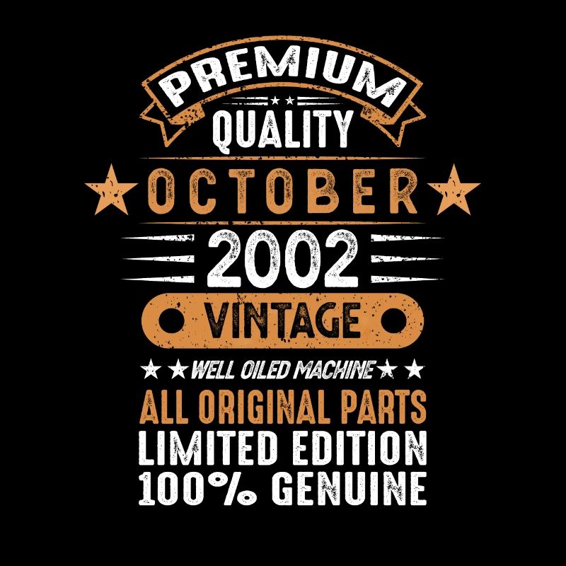 Octobre 2002 - Cadeau de 20e anniversaire. Légende.