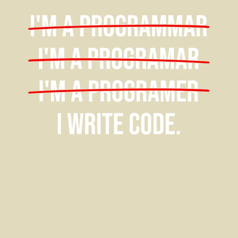Ich bin Programmierer