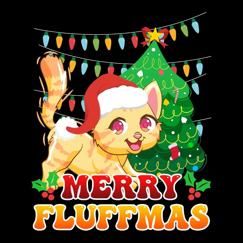 Joyeux Noël des chats de Fluffma