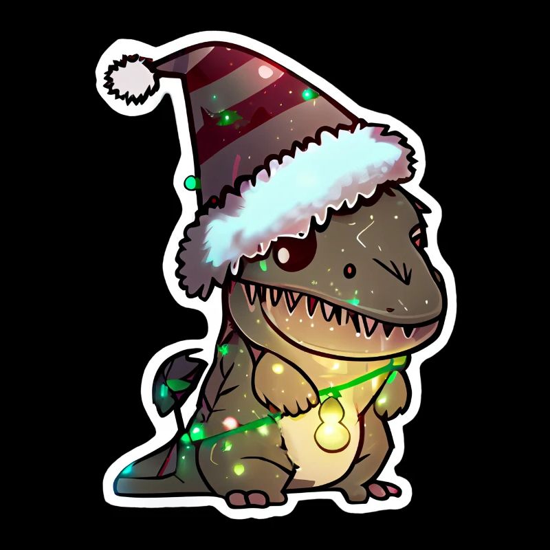 weihnachtsdinosaurier, geschenk,