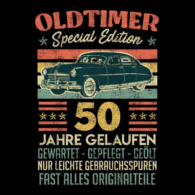 Oldtimer 50 Jahre 50. Geburtstag