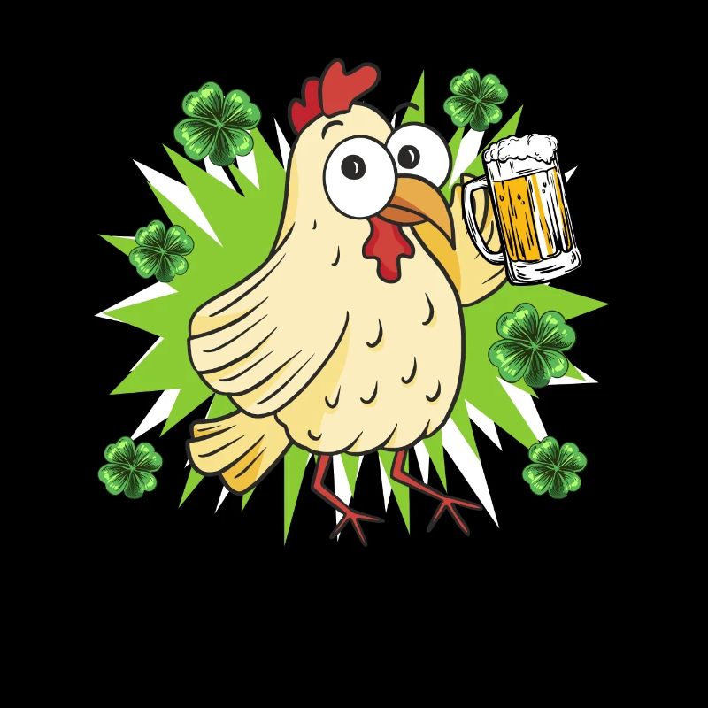 St. Patrick’s Day Huhn