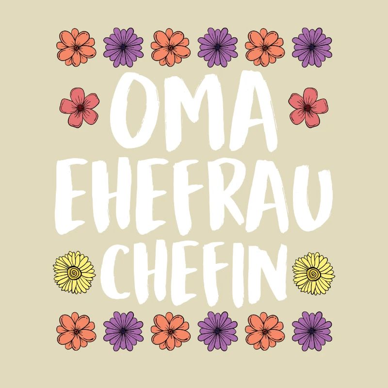 Oma Chefin Großmutter Muttertag Granny Ehefrau