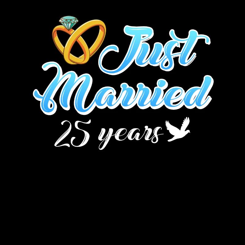 25 years married 25th wedding anniversary