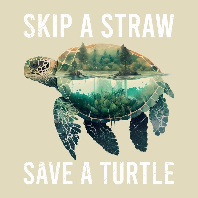 Skip A Straw Save A Turtle Environmental Protection