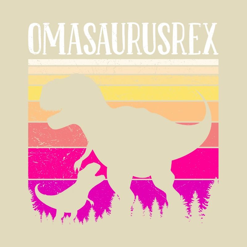 Omasaurus Muttertag Großmutter Dinosaurier