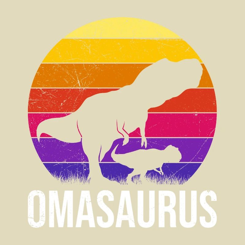 Omasaurus Muttertag Großmutter Dinosaurier