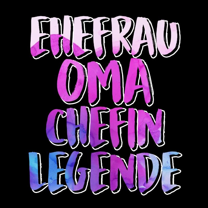 Oma Chefin Großmutter Muttertag Granny Ehefrau