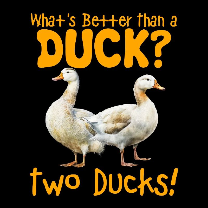 Enten What ́s better than a Duck? Two Ducks!