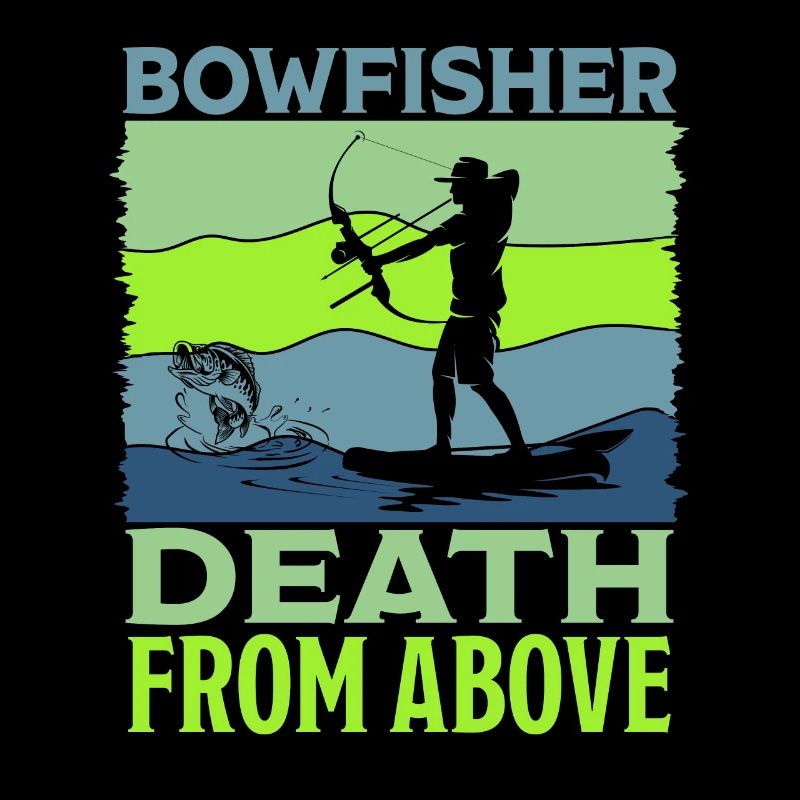 Bogenfischen Bowfisher Death from above Bogenjäger