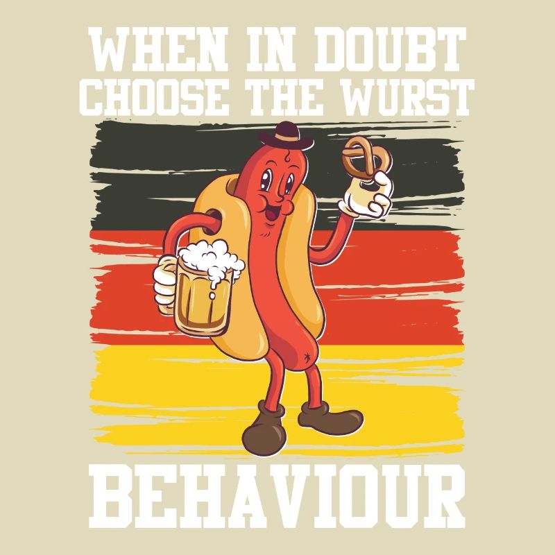Deutsches Essen When In Doubt Choose the Wurst