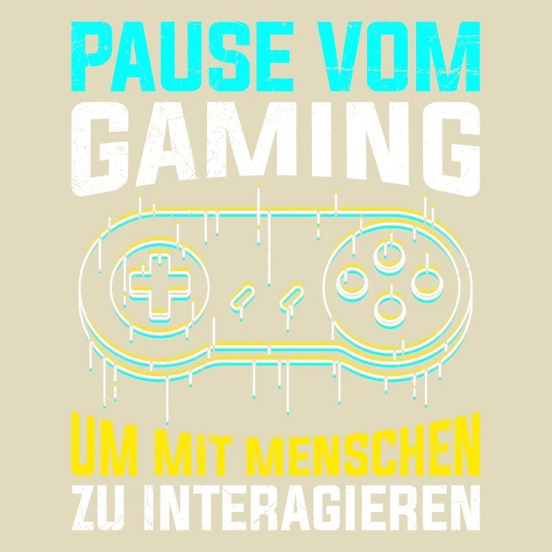 Video Spieler Pause vom Gaming Controller Video