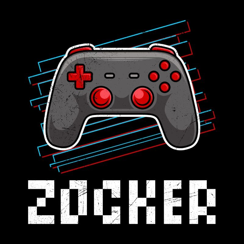 Gamer Zocker Videospiele Controller Spielekonsole
