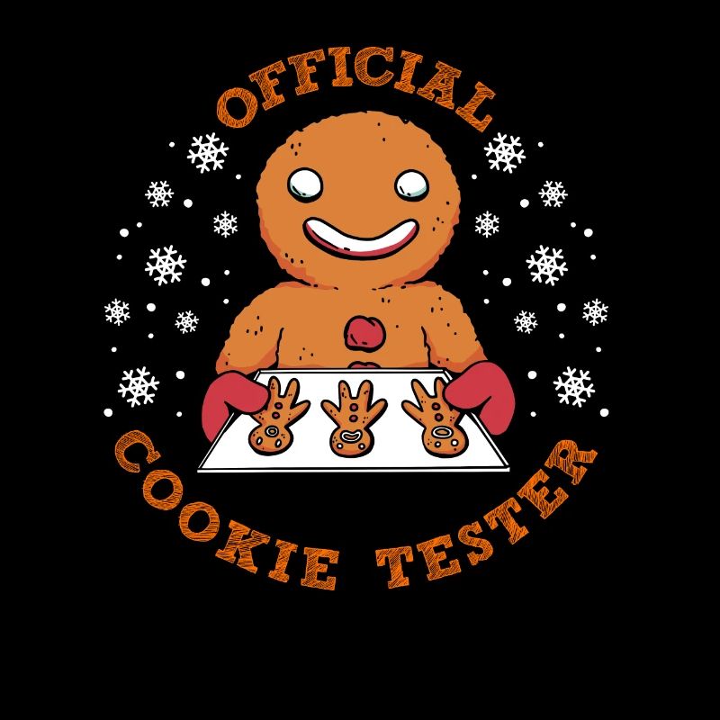Gingerbread Baking Official Cookie Tester