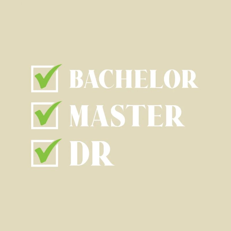 Bachelor Master Dr. Doctoral Degree Passed