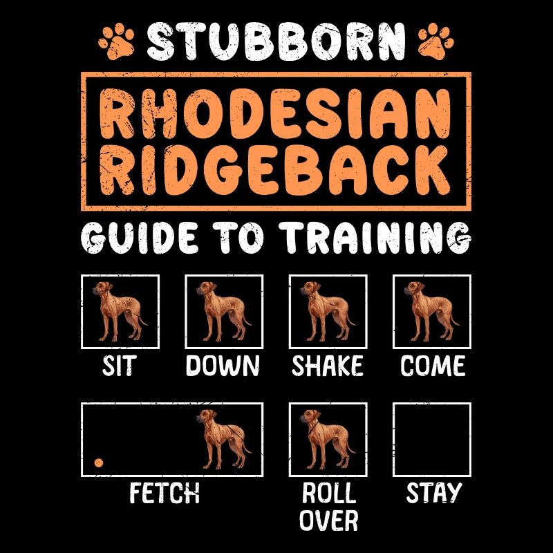GUIDE D’ENTRAÎNEMENT RHODESIAN RIDGEBACK Fun