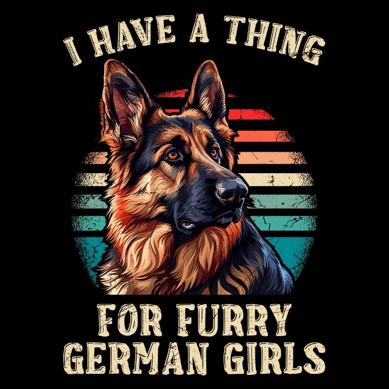 German Shepherd Have a Thing for Furry German