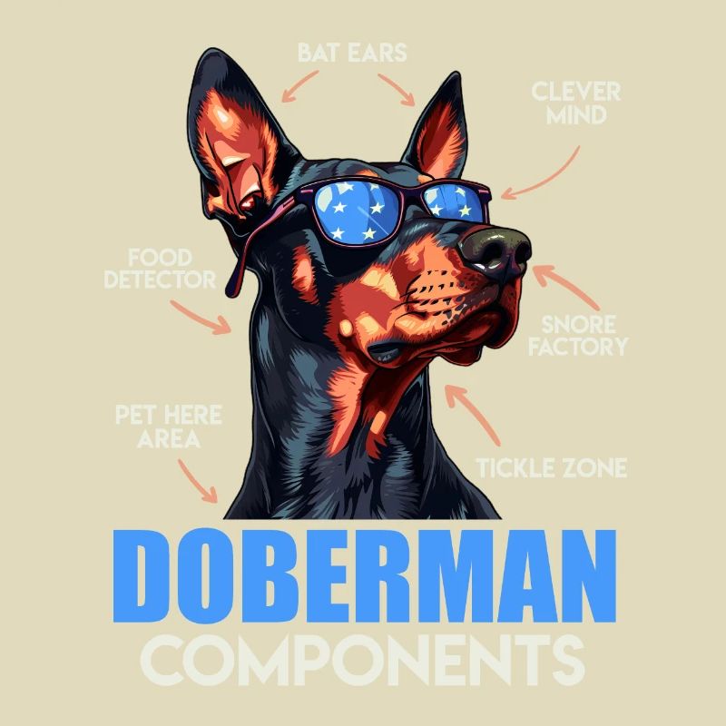 DOBERMANN KOMPONENTEN Anatomie Doberman