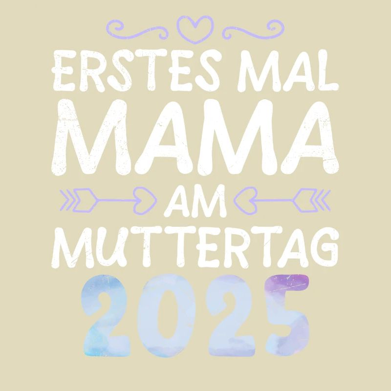 Werdende Mutter ERSTES MAL MAMA AM MUTTERTAG