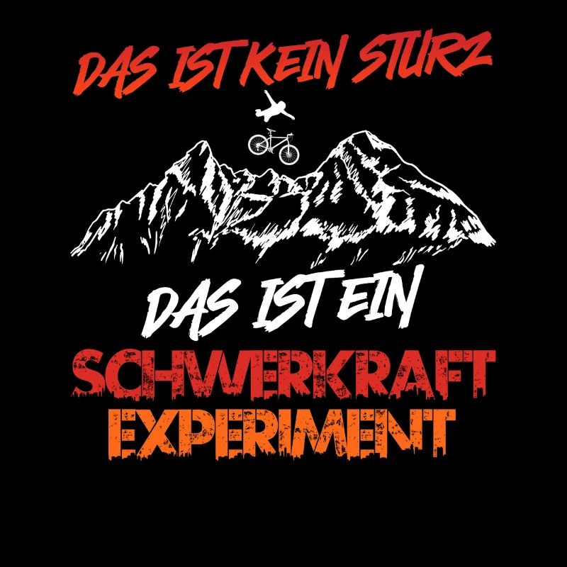Radfahrer DAS IST KEIN STURZ DAS IST EXPERIMENT