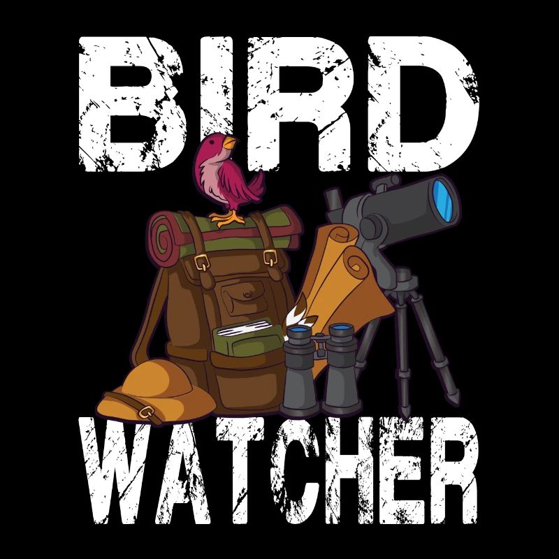 Bird watcher for an ornithologist