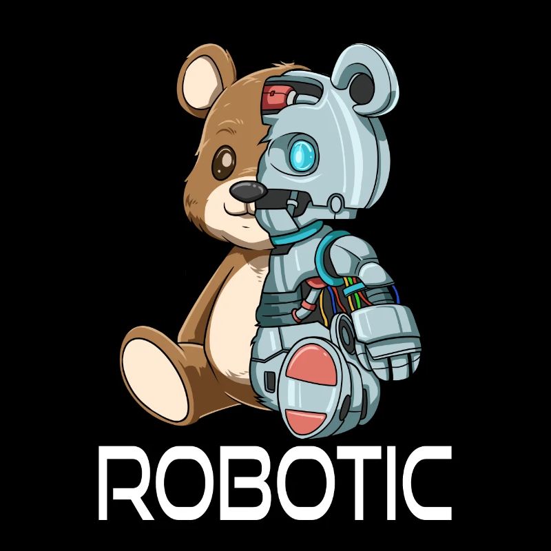Funny Bear Robot Robotic Cuddle Cyborg