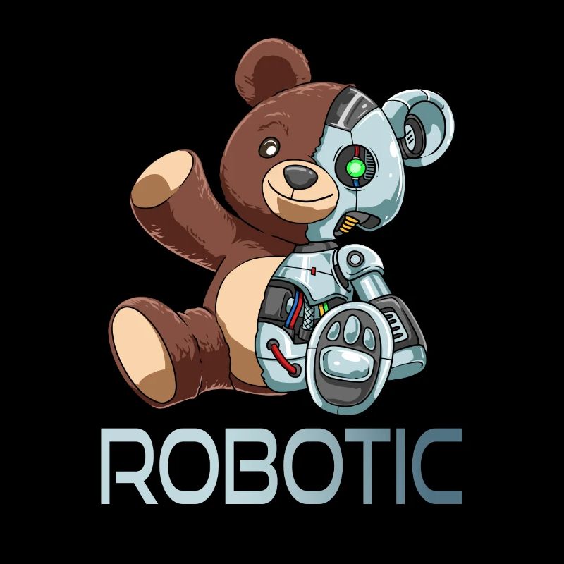 Funny Bear Robot Robotic Cuddle Cyborg
