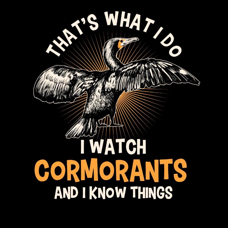 Cormorant Saying For Ornithologists