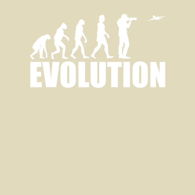 Planespotting Geschenk Evolution