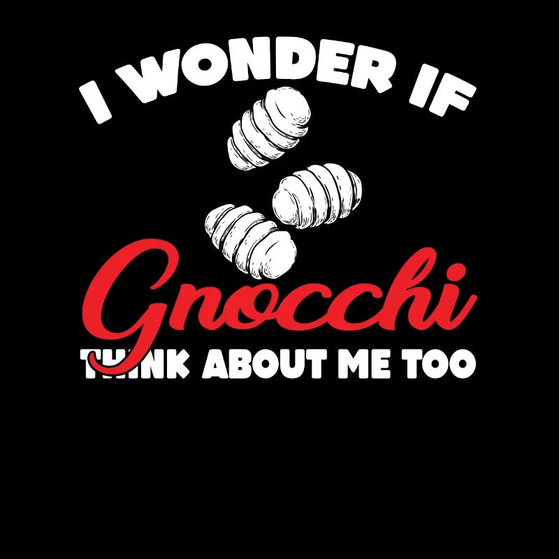 Lustiger Gnocchi Spruch
