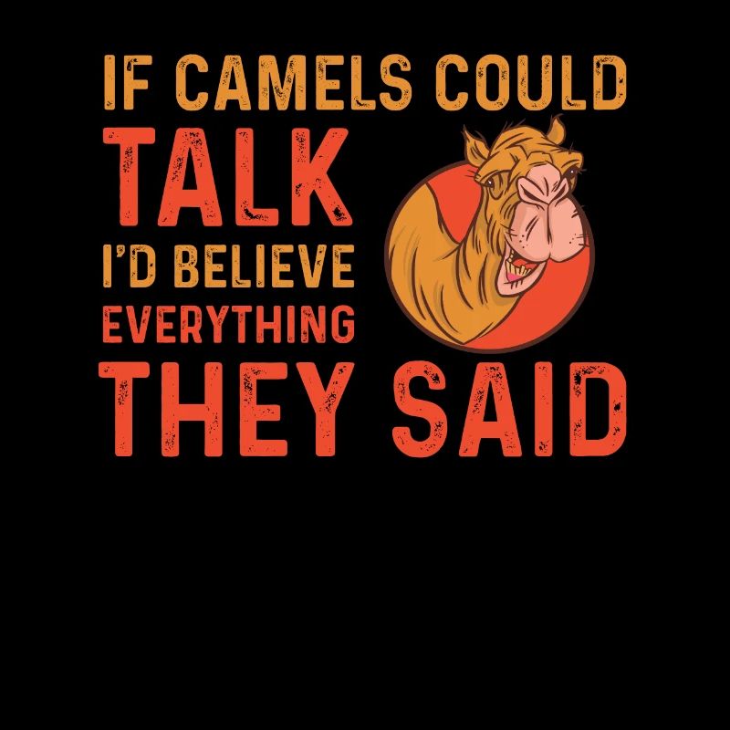 Funny camel saying
