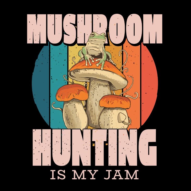 Cueilleurs de champignons et amis champignons