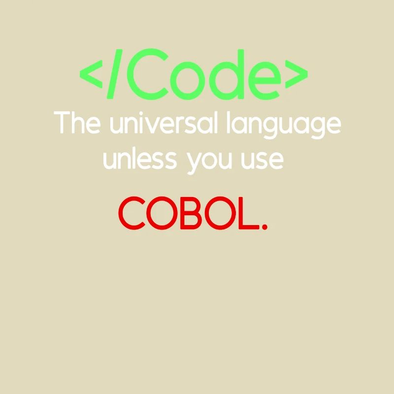 Conception de code Cobol amusant