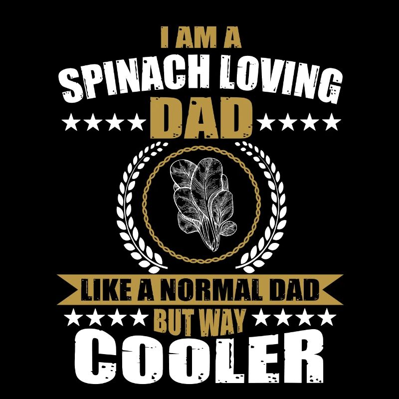 Spinach Lover Dad For Men
