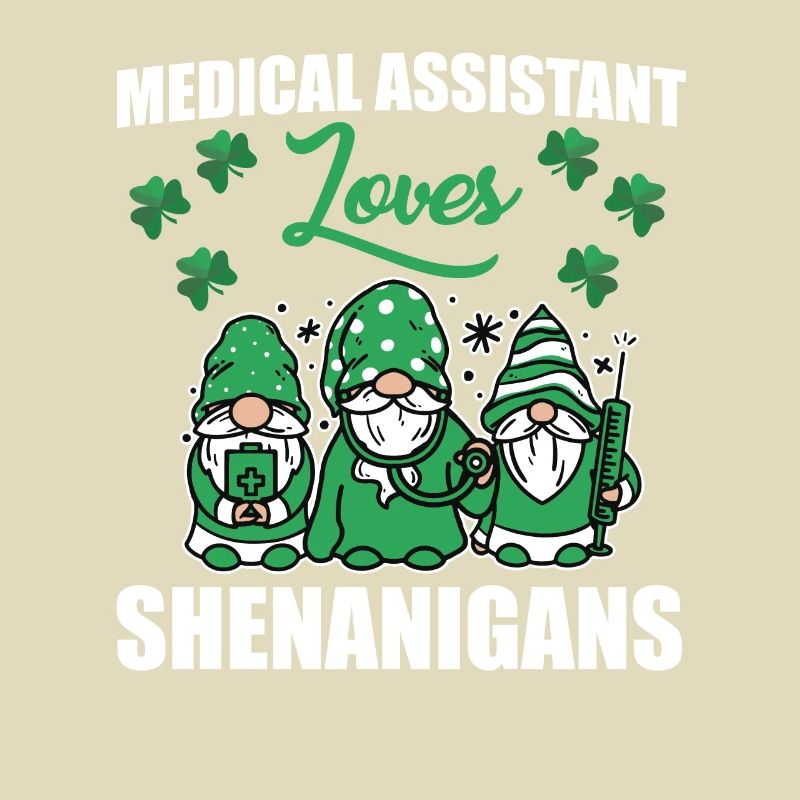L’assistante médicale adore la Saint-Patrick