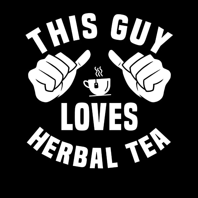 This guy loves herbal tea