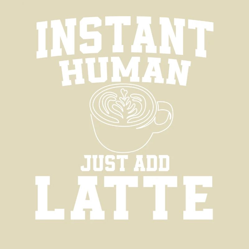 Instant Human ajoute simplement Latte