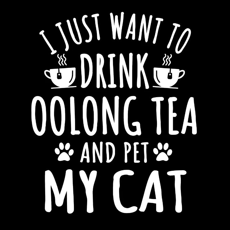 Great oolong tea and cat owners